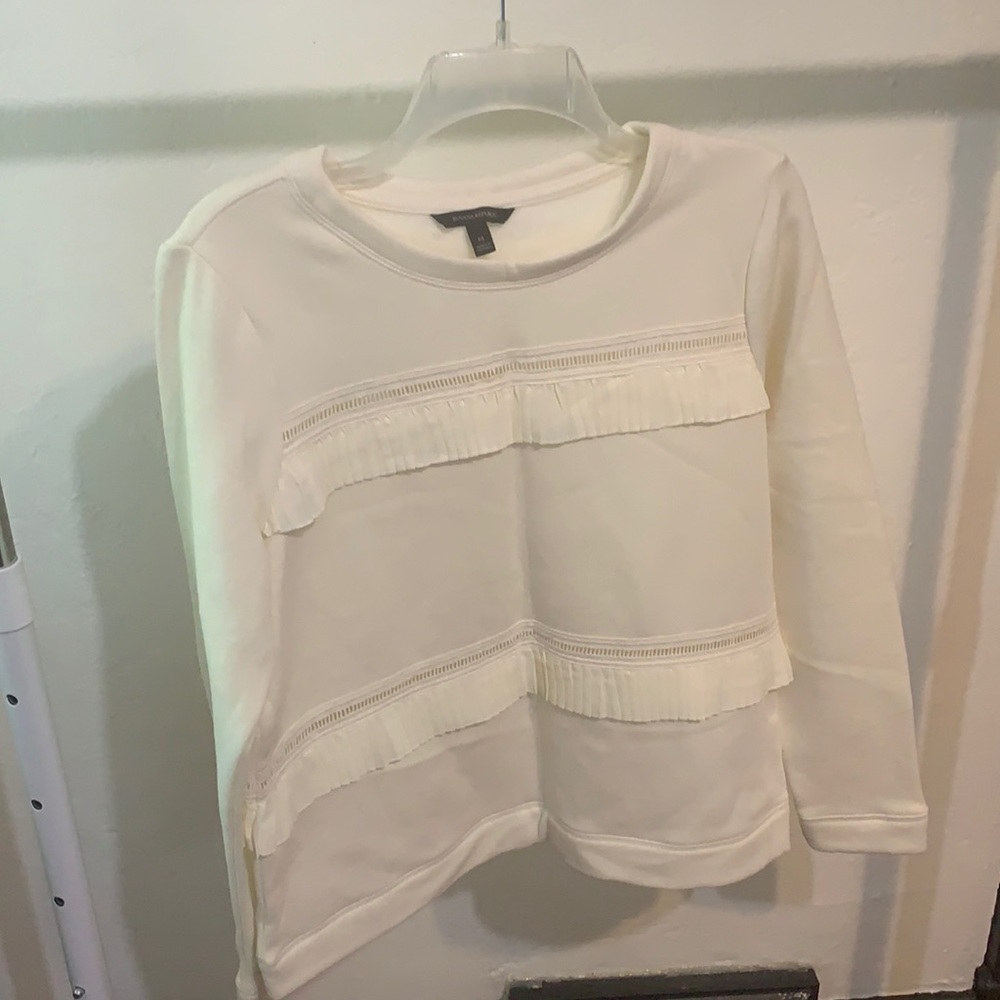 BR fringe sweatshirt (sz M)